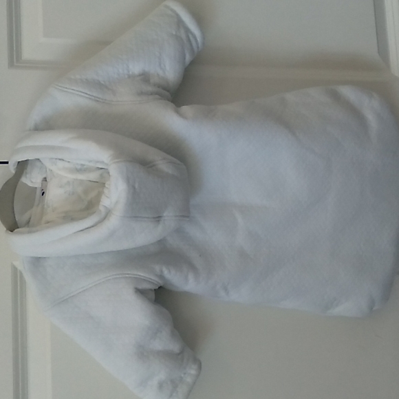 Gorgeous absorba light blue Baby bunting zipper and button closure with hood - Picture 5 of 9